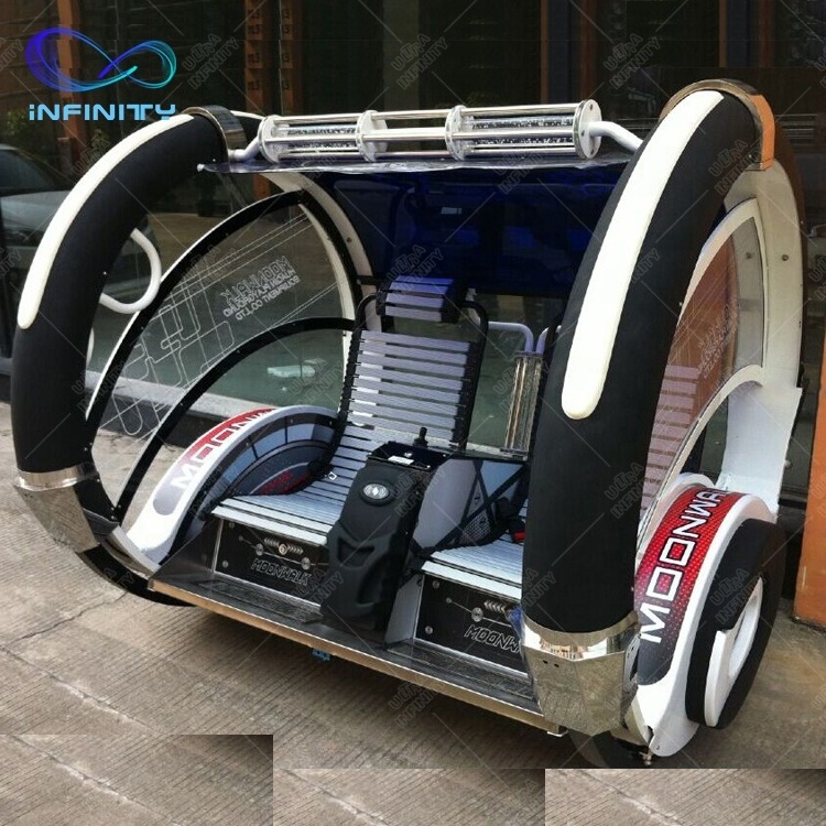 Indoor Outdoor Amusement Rides 360 Degree Children N Adults Remote Control Rolling Car Swing Ride Le Bars Happy Car For Sale