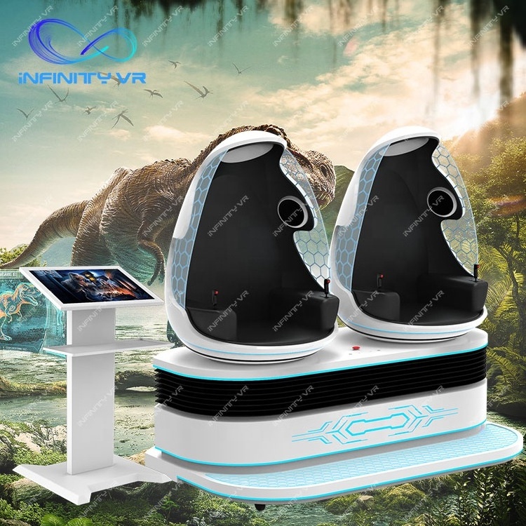 Factory Directly Supply Earn Money 9D Dinosaur Egg Chair Vr Cinema 9D Vr Gaming Virtual Reality Seats For Shopping Mall Business