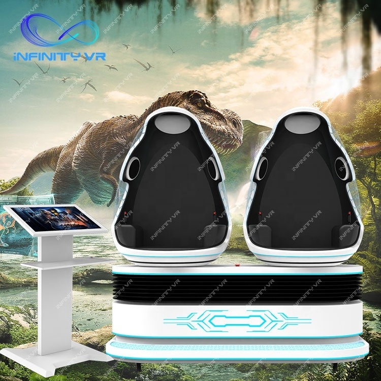 Factory Directly Supply Earn Money 9D Dinosaur Egg Chair Vr Cinema 9D Vr Gaming Virtual Reality Seats For Shopping Mall Business