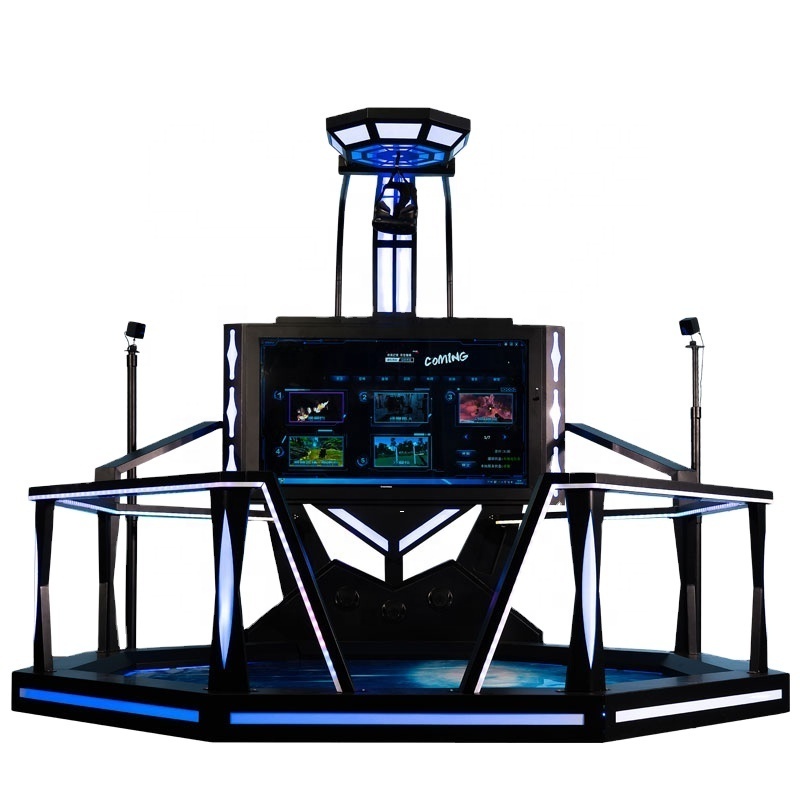 Large Space VR Walker Boxing Machine 9D Vr Game Simulator Kat Walk VR