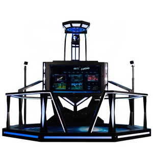 Large Space VR Walker Boxing Machine 9D Vr Game Simulator Kat Walk VR