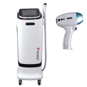 0zero Khanka Pioneer 755 808 1064 nm 3 wavelenath 800W 1200W Diode Laser Crystal Hair Remover Cold Lase  Hair Removal Machine