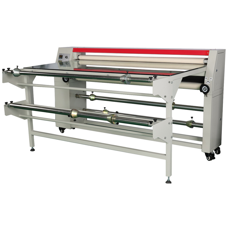 1.6m roll to roll heat transfer press machine roller sublimation machine with table for fabric