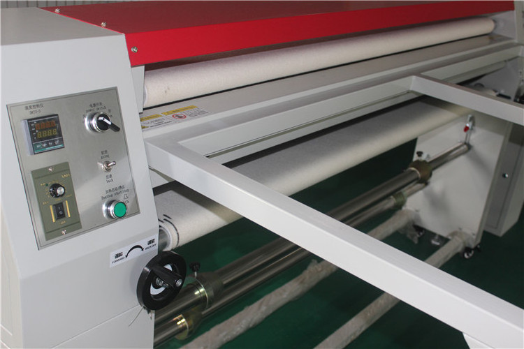 1.6m roll to roll heat transfer press machine roller sublimation machine with table for fabric