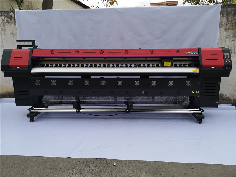 China 3.2m plotter large format poster canvas vinyl wrap eco solvent printer inkjet printer