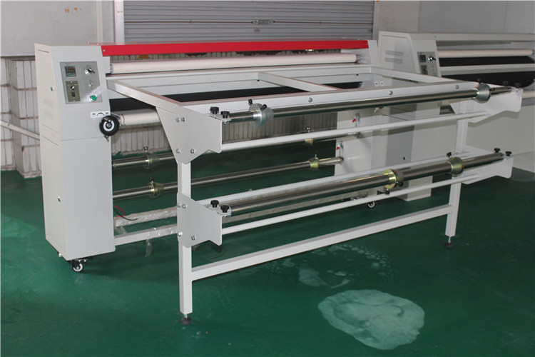 1.6m roll to roll heat transfer press machine roller sublimation machine with table for fabric