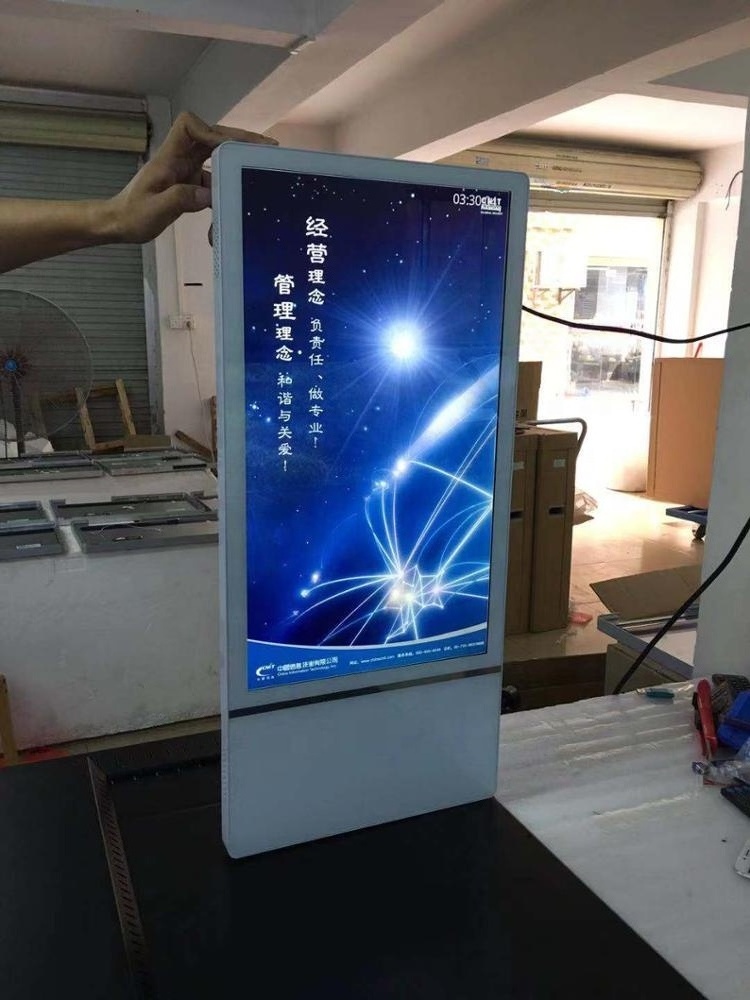 21.5 inch Super Slim Vertical Screen Wall Mount Digital Signage Elevator Lcd Display