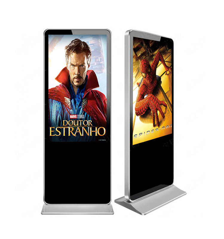 IRTECH 32 43 50 55 65 inch vertical touch kiosk indoor android PC win10 LCD digital signage totem display advertising screens