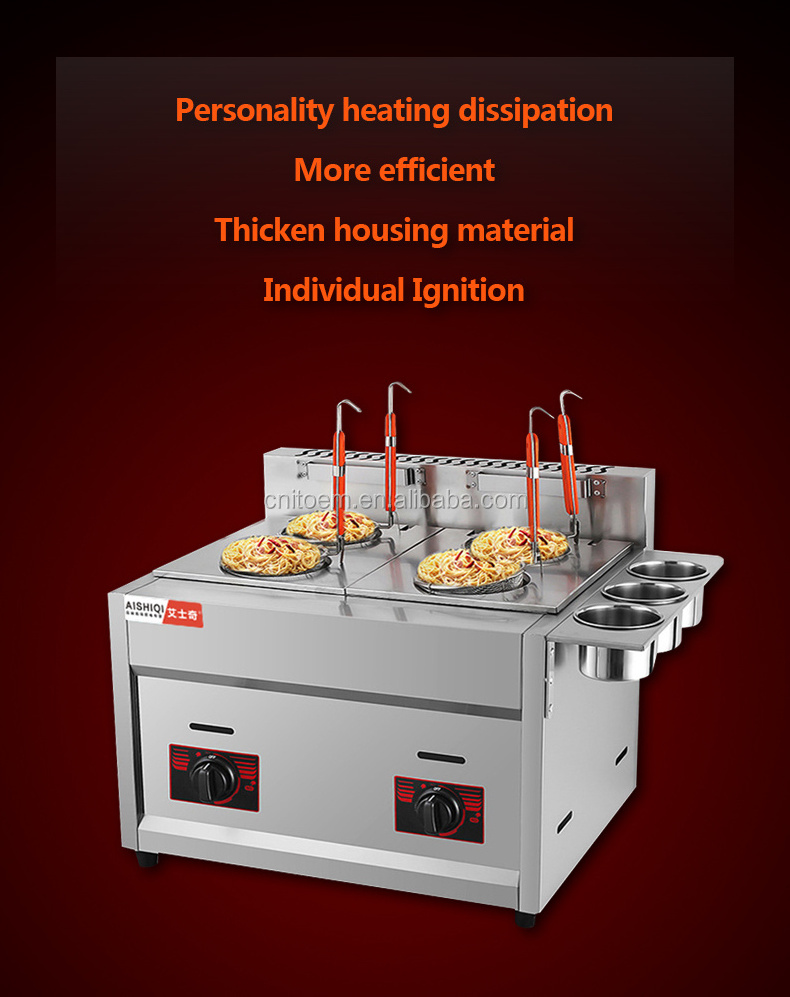 commercial fryer gas Stainless steel gas deep fryer thermostat broasted chicken machine