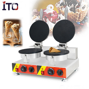 XD 60 commercial snack waffle maker ice cream cone making machine for sale