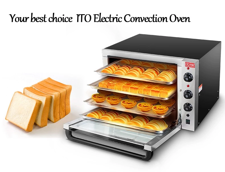 Small Size Electric Baking Bread Oven Hot Air Circulating Convection Steam Oven