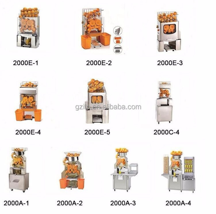 Fresh orange juicer lemonade juice machine automatic orange juice extractor machine