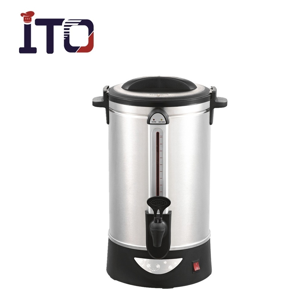 Commercial Coffee Percolator Boiler Stainless steel Water Milk Tea Coffee Urn Electric Coffee Dispenser