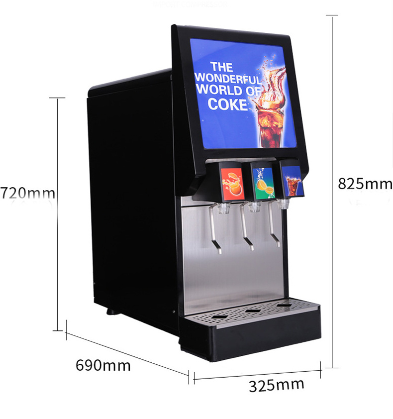 Hot Sale Carbonated Beverage Pepsi Soda Fountain Dispenser Machine for Commercial/Home/Shop Use