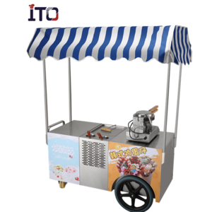 Electric used mobile food trucks cart food truck cars  for sale ghana for sale