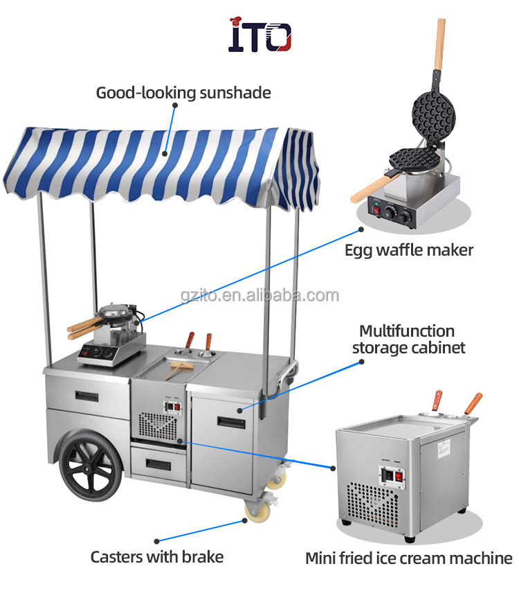 Electric used mobile food trucks cart food truck cars  for sale ghana for sale