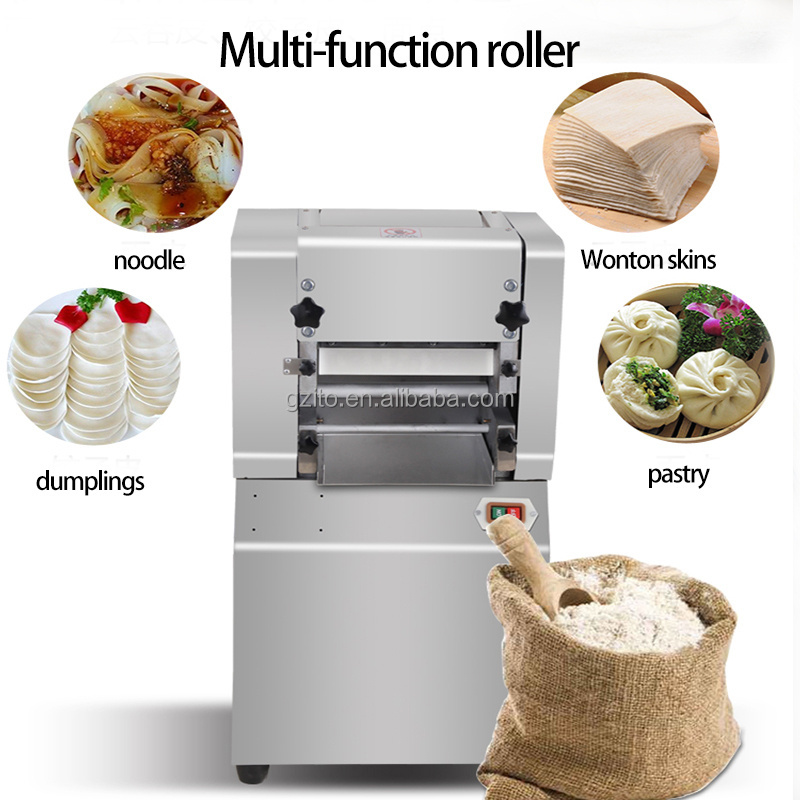 Commercial bread baking equipment automatic dough pastry fondant sheeter roller machine, bread croissant dough sheeter for sale