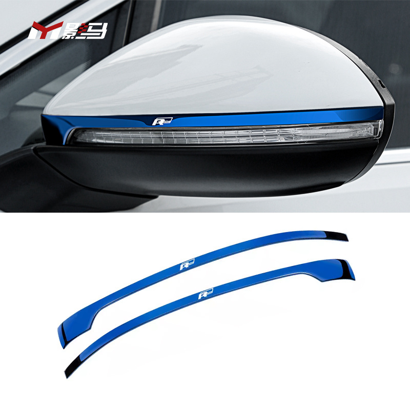 Car Anti-Collision Strip Rearview Mirror Door Anti-Friction Protection Decorative Sticker Car Accessories for vw golf7 mk7 mk7.5