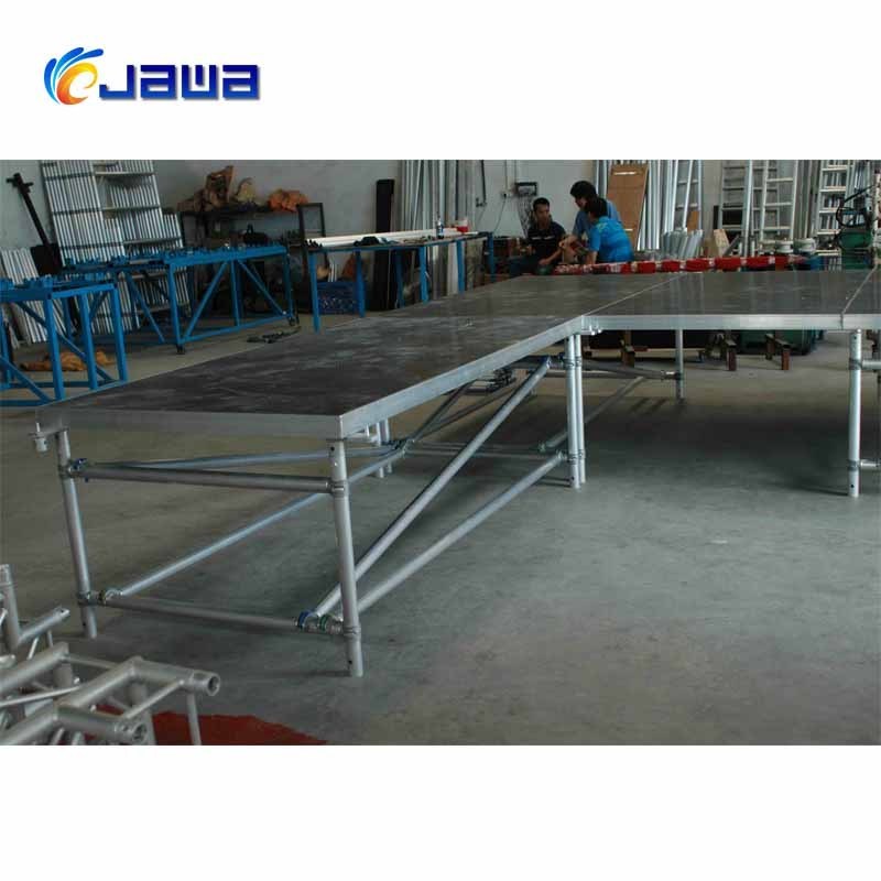 aluminum decent stage platform