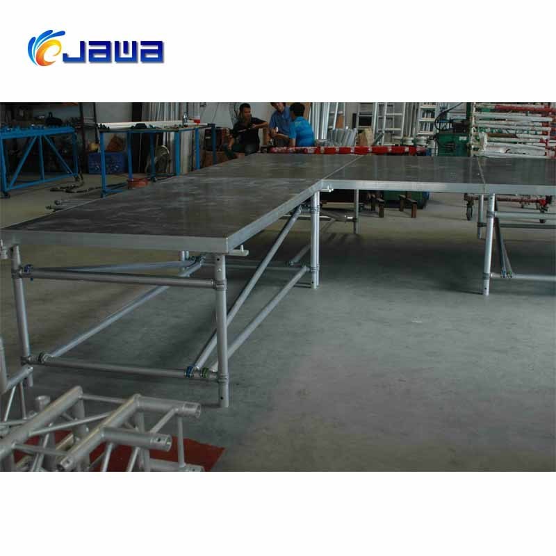 aluminum decent stage platform