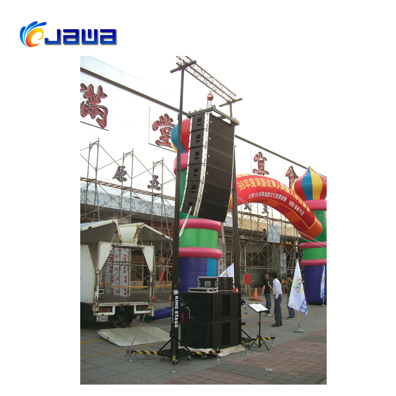 Customized Height Speaker Truss, Line Array Speaker Lighting Truss Stand Tower Lift for Concert