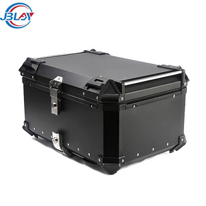 Modification Universal Large Capacity Rear Chest Aluminium Alloy Tail Boxes 65L Delivery Box Motorcycle Top box