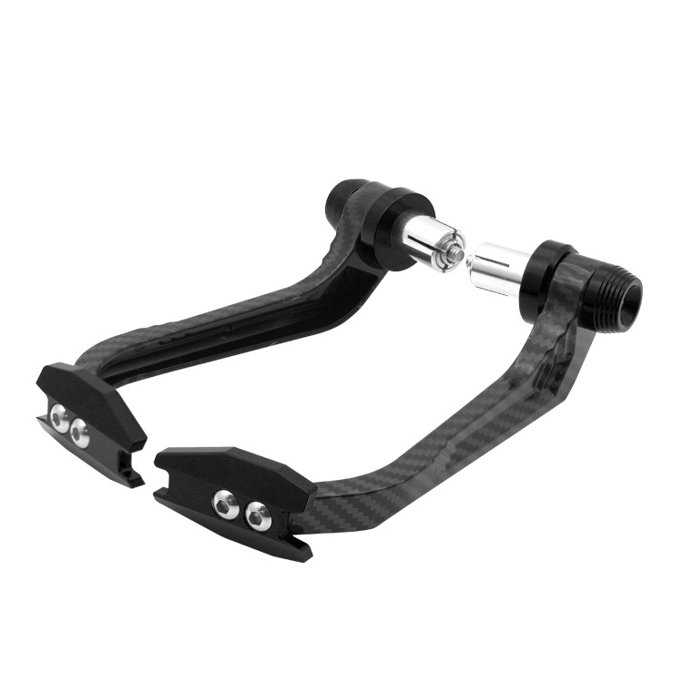 Factory Supplies Aluminium Alloy Brake Clutch Lever Handle Protection Handguard Carbon Hand Guard Motorcycle Parts