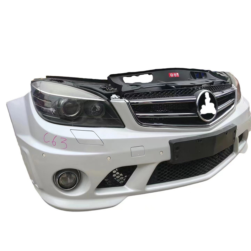 Factory Direct Car Bumper For Mercedes 2007-2010 W204 C63 AMG Front Bumper Body Kit