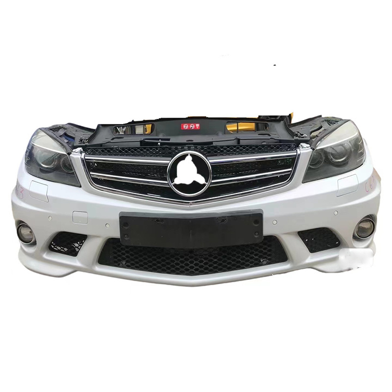 Factory Direct Car Bumper For Mercedes 2007-2010 W204 C63 AMG Front Bumper Body Kit