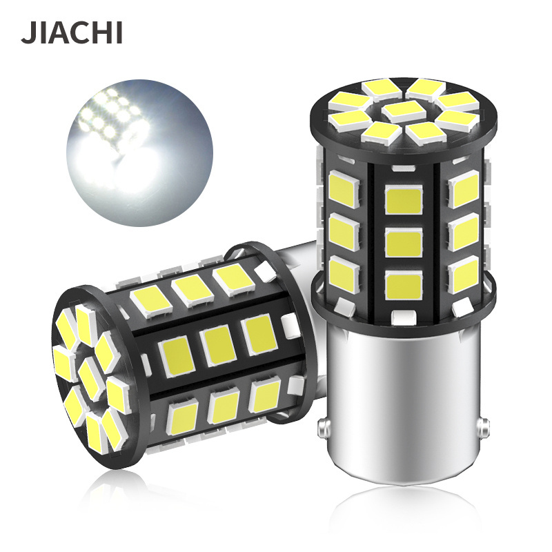 JIACHI FACTORY 12V White P21W 1156 BA15S 1157 33 2835 SMD 3157 7443 Led Bulb 800LM Vehicle Backup Lamp Turn Signal Parking Light