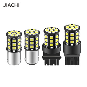 JIACHI FACTORY 12V White P21W 1156 BA15S 1157 33 2835 SMD 3157 7443 Led Bulb 800LM Vehicle Backup Lamp Turn Signal Parking Light