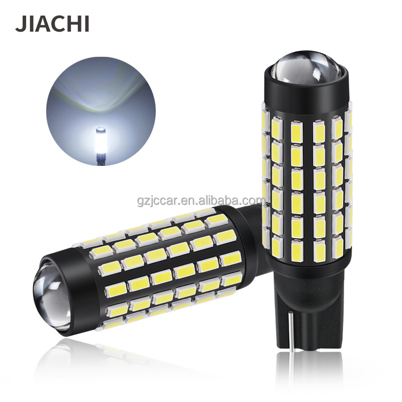 JIACHI FACTORY 650 Lumens Super Bright 12-24V T10 3014 78-EX Chipset W5W 194 168 2825 Led Bulbs,Xenon White 921 T15 Backup Light