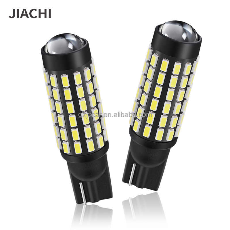 JIACHI FACTORY 650 Lumens Super Bright 12-24V T10 3014 78-EX Chipset W5W 194 168 2825 Led Bulbs,Xenon White 921 T15 Backup Light