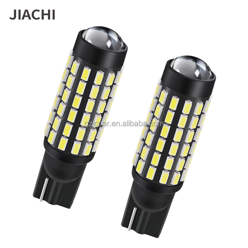 JIACHI FACTORY 650 Lumens Super Bright 12-24V T10 3014 78-EX Chipset W5W 194 168 2825 Led Bulbs,Xenon White 921 T15 Backup Light