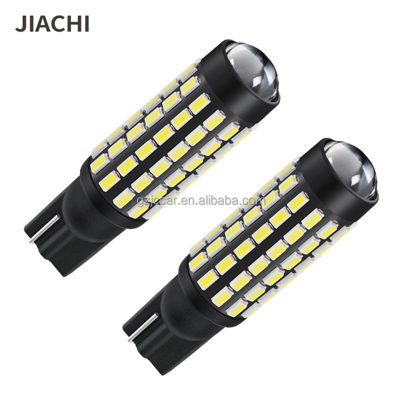 JIACHI FACTORY 650 Lumens Super Bright 12-24V T10 3014 78-EX Chipset W5W 194 168 2825 Led Bulbs,Xenon White 921 T15 Backup Light