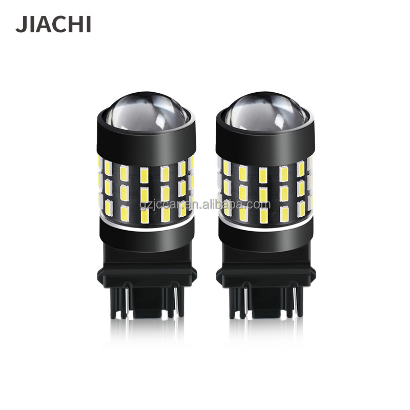 JIACHI FACTORY 1156 BA15S 7506 1073 1095 1141 Led Light Bulb 3014 54 Chipsets 650 Lumen Replace for Signal Back Up Stop RV Light