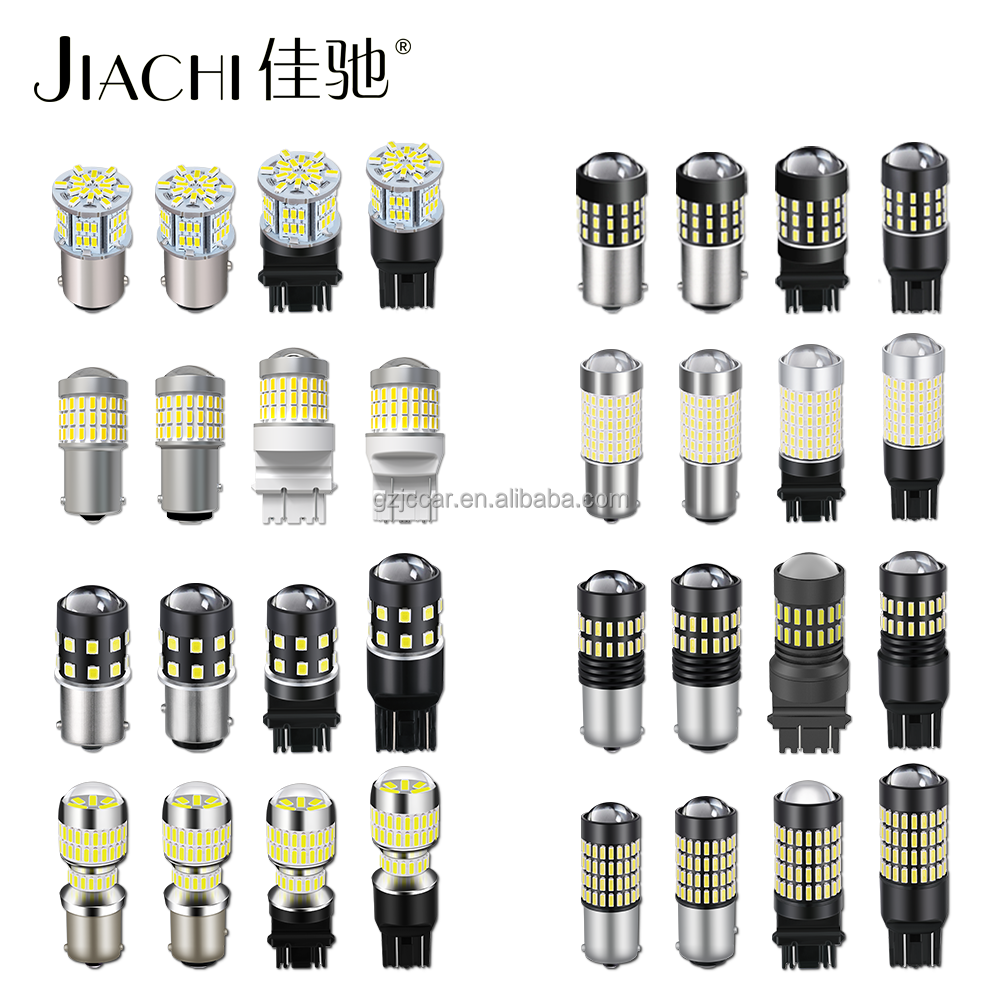 JC Super Hot Auto Original Replacement Light Bulb for 1156 BA15S 1157 BAY15D BAU15S 7443 3157 W21W T20 Led Car Signal Brake Lamp