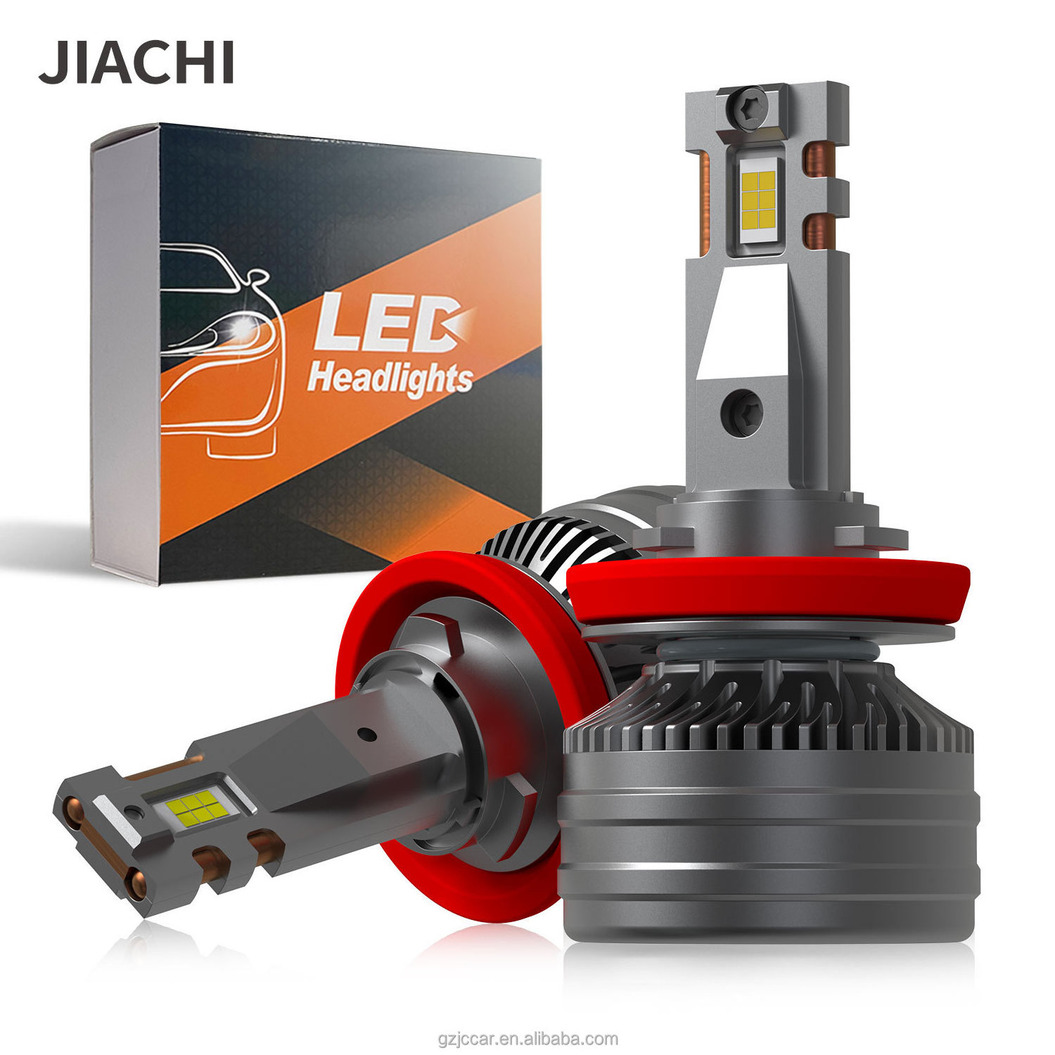 JIACHI FACTORY H11 LED Headlights 9005 H7 Headlight Bulbs Canbus Lamps Super Bright 55W For Auto Car 12000LM White 3570 2SMD 12V