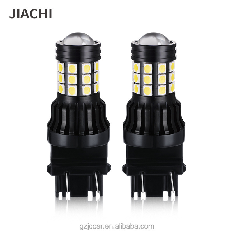 JiaChi Factory Super Bright 3156 3157 Led Switchback Turn Signal 31SMD 2835 Chip Lamps P27W T25 P27/7W Auto Car Tail Bulbs Light