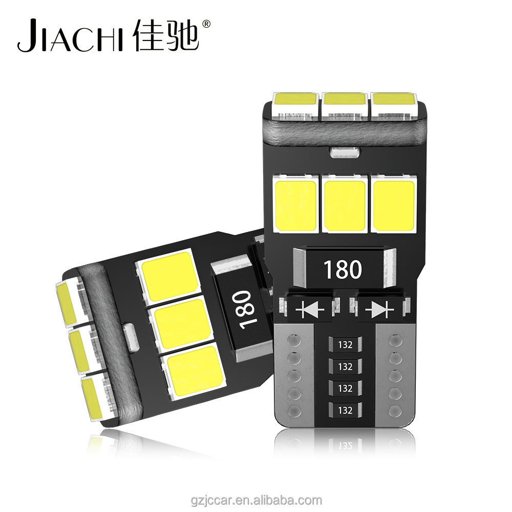 JiaChi Factory Price 100PCS 2835chip Series For Auto Car T10 Led Canbus Light Non Polarity W5w 168 Trunk Lamp 175 Wedge Bulb 12v