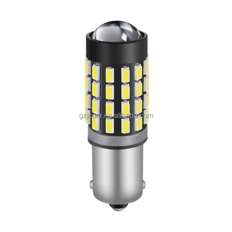 JIACHI BA9S Exterior Led Light Bulb T4W T11 H6W Led Turn Signal Lamp 3014 Chip 54 SMD DC12-24V Non-polar CANBUS Led Car Bulb