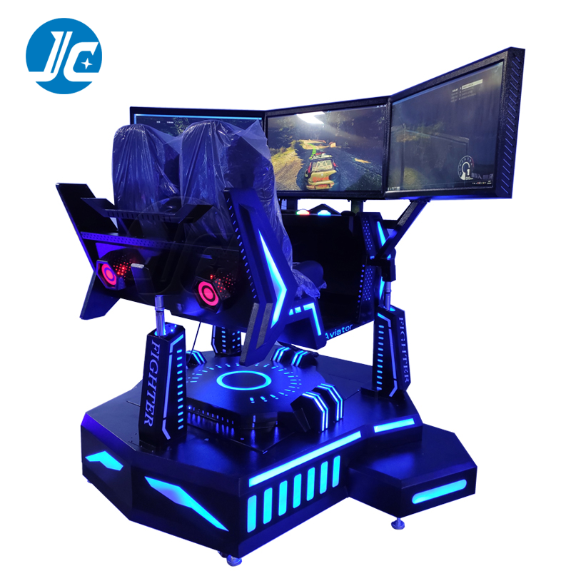 Exciting Simulator 3 Screen VR Car Racing Driving Video Arcade Game Machine