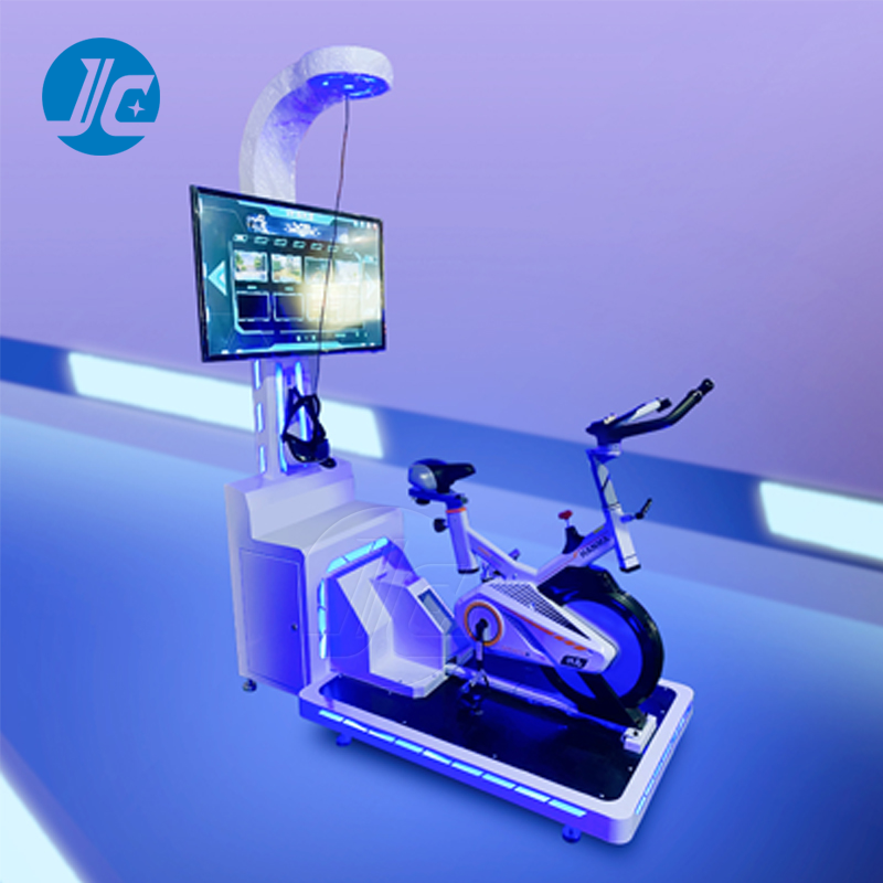 Indoor Gym Sport Machine VR Fitness Bike 9D Virtual Reality Exercise Equipment Gaming VR Bicycle Simulator Vr Future Bike