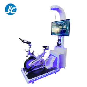 Indoor Gym Sport Machine VR Fitness Bike 9D Virtual Reality Exercise Equipment Gaming VR Bicycle Simulator Vr Future Bike