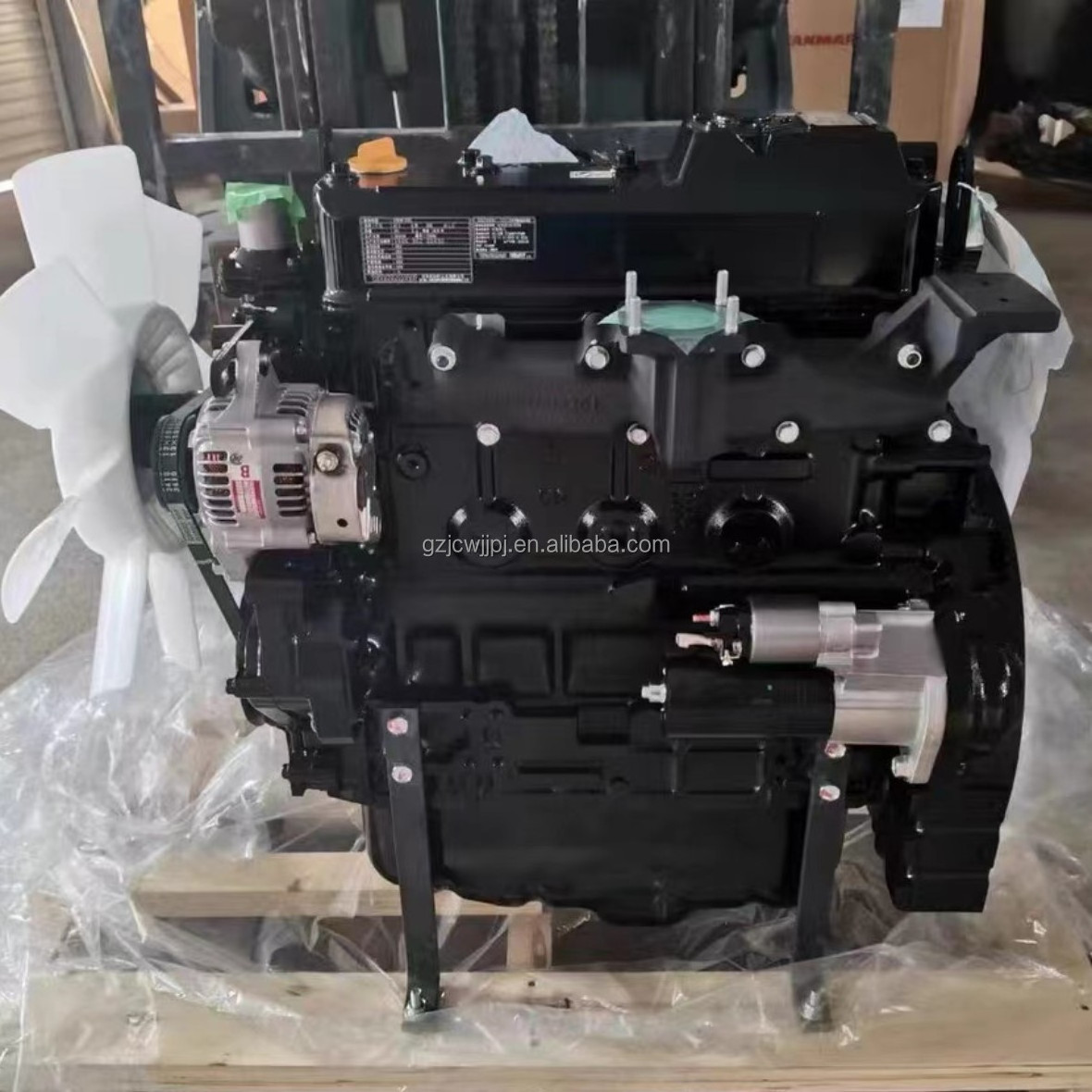 JC Original New 4TNV84T-B 4TNV84T-Z Diesel Engine Assembly Excavator 4TNV84T Engine Motor For Yanmar 4TNV84 Engine