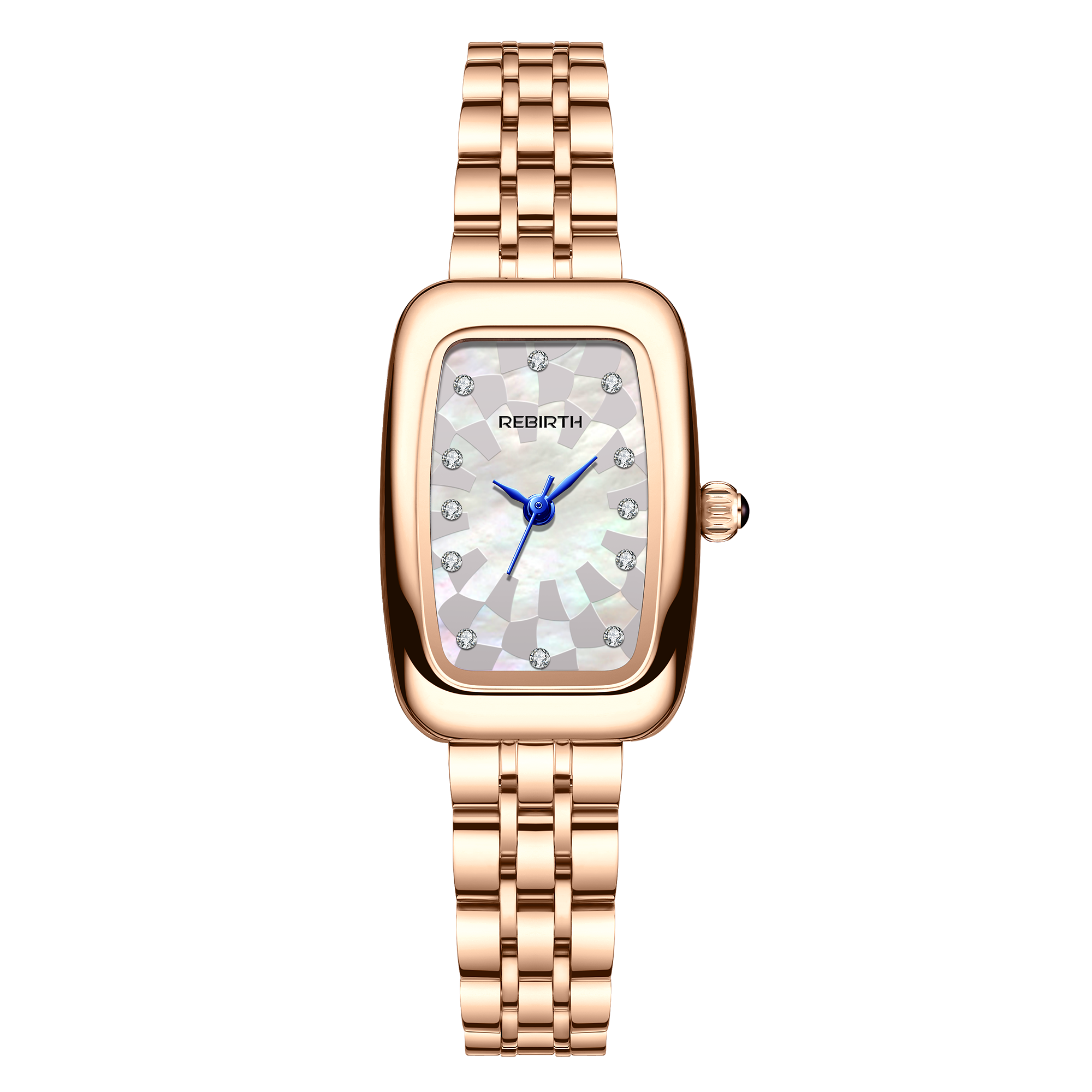 REBIRTH RE-D037 Ladies Quartz Watch Waterproof Luxury Watch