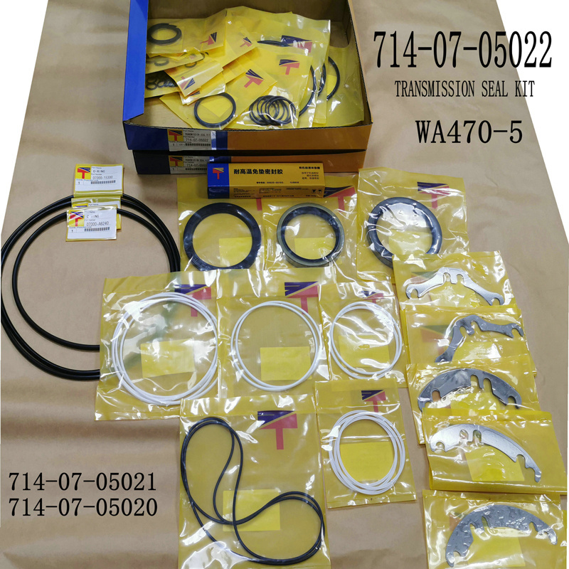 Transmission seal kit WA320-3 WA380-3 WA420-3 WA470-3 WA470-6 WA470-5 Wheel Loader Transmission Seal Kit