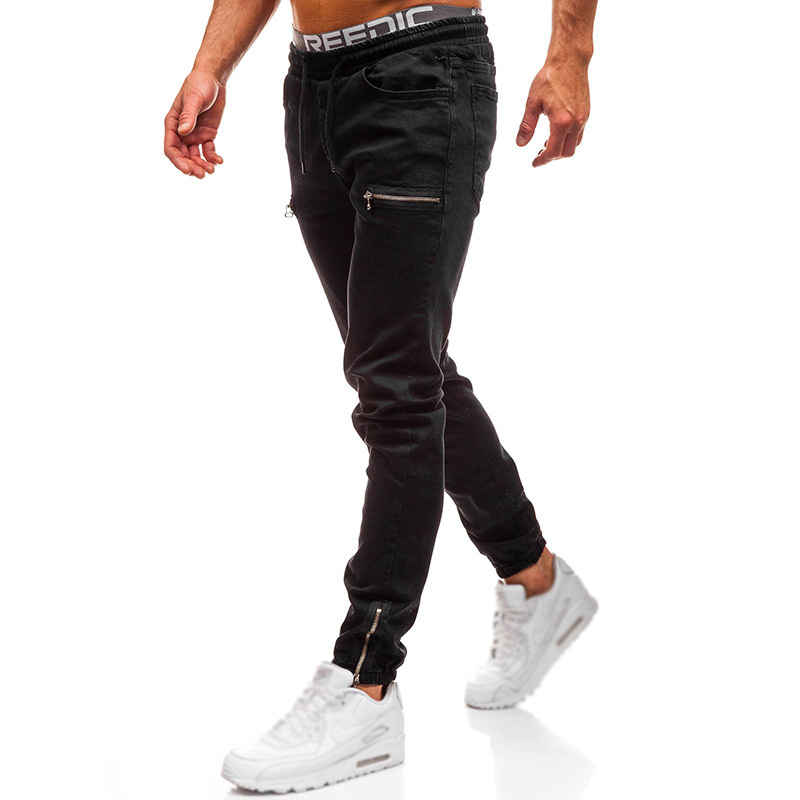 High Quality Classic Stacked Pants, Denim Jeans for Men Custom Slim MicroFlared Trousers/