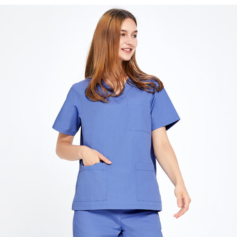 Nursing Uniforms Wholesale Scrubs Medical  Uniform Nurse Scrubs Uniforms Dets Nursing Women Men Set Scrubs