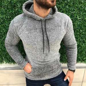 Wholesale Designer Clothing Fashion, Long Sleeve Cotton Sweatshirt Casual Oversized Loose Pullover Hoodies For Men/